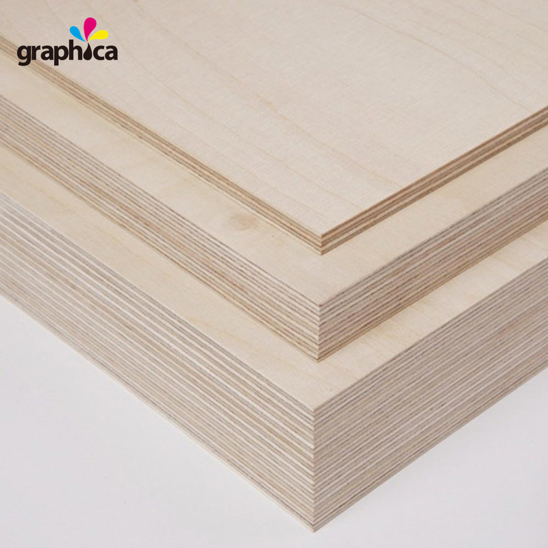 12mm 15mm 18mm Birch Laser Cut Plywood ξύλινη επιφάνεια για την κατασκευή προσώπου χωρίς φθορά