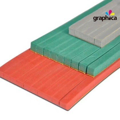 Σκληρότητα 40-45 βαθμούς Ακτή C Διαδικασία κατασκευής πετρωμάτων Ανοιχτόκύτταρο καουτσούκ για κοπή