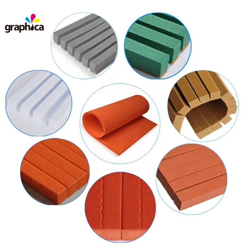 Σκληρότητα 40-45 βαθμούς Ακτή C Διαδικασία κατασκευής πετρωμάτων Ανοιχτόκύτταρο καουτσούκ για κοπή