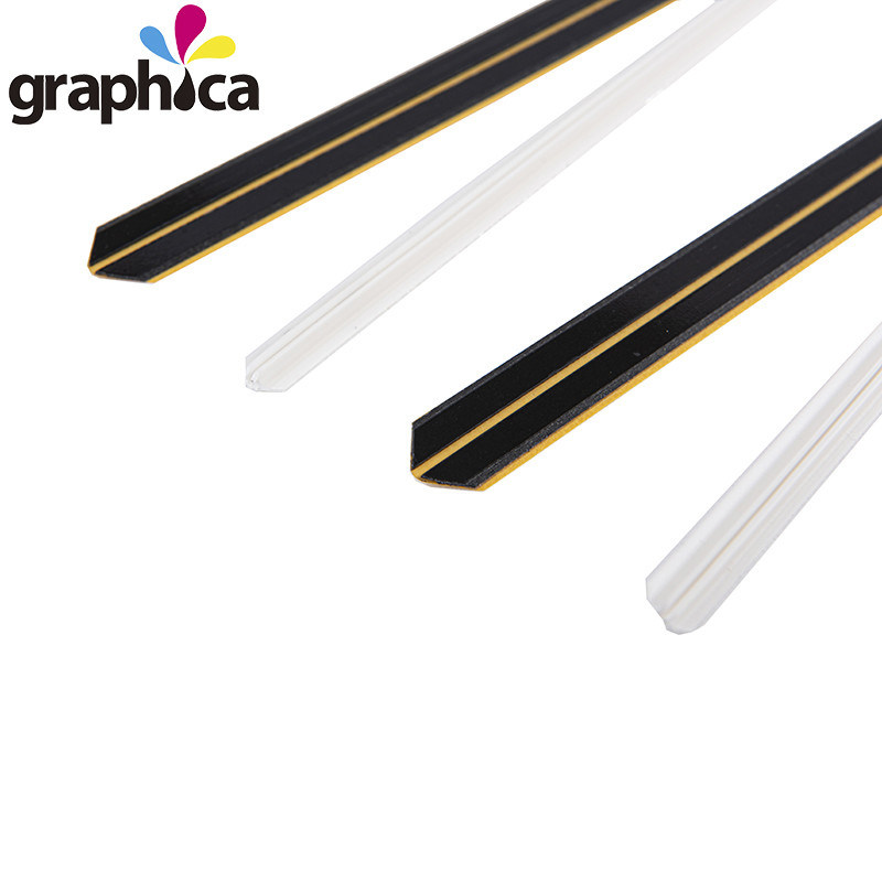 0.4mm Channel Height Black Plastic Crease Matrix Roll and Box for Die Cutter Machine (Αύξηση καναλιού 0,4 mm Μαύρο πλαστικό ρολό και κουτί για μηχανή κόψιμο πετσέτας)