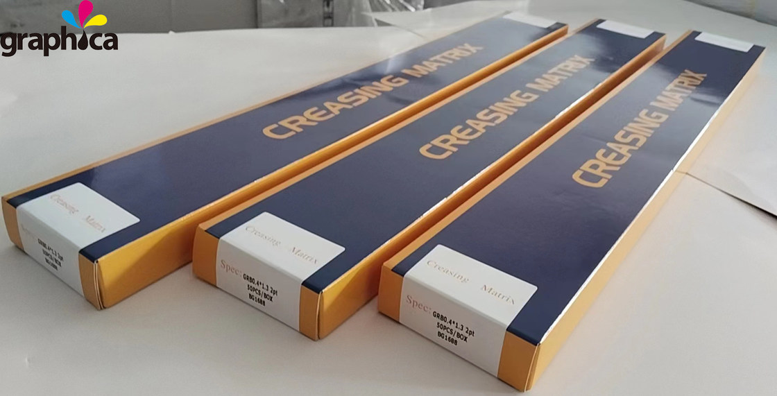 0.4mm Channel Height Black Plastic Crease Matrix Roll and Box for Die Cutter Machine (Αύξηση καναλιού 0,4 mm Μαύρο πλαστικό ρολό και κουτί για μηχανή κόψιμο πετσέτας)