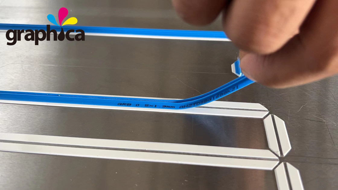 Εγγυημένο από την ΕΚ GRB 0,3x 1,2 mm κόλλημα συσσωρευτικής μήτρας για συσκευασία και εκτύπωση χαρτιού