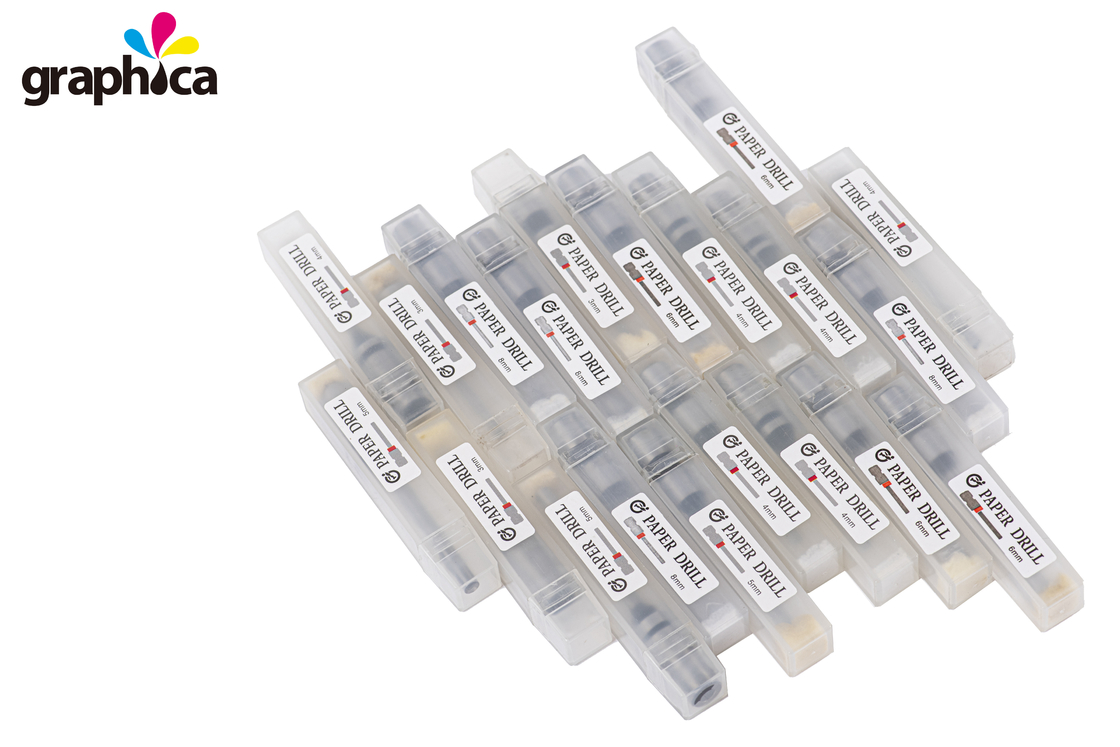 Δικαιούμενο OEM ODM HSS Straight Shank Paper Drill Bits Set για μηχανές τρύπησης τρυπών