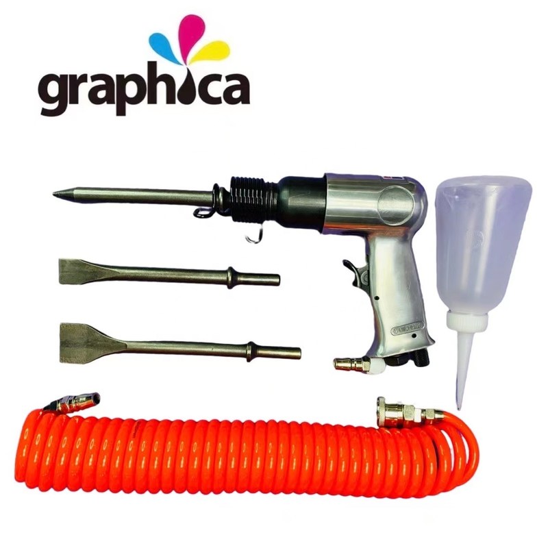 3KW ισχύς εξόδου Πνευματικό εργαλείο απομάκρυνσης εσωτερικής τρύπας για χειροκίνητη γραφική κοπή με πετράδια