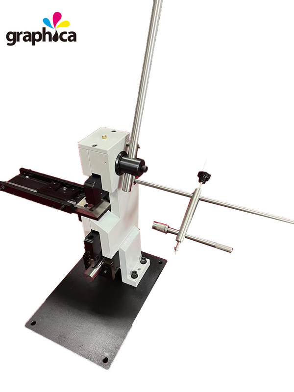 Χειροκίνητο μέταλλο πεθαίνει κόψιμο Lipping Notching μηχανή εργαλείο για 3pt μέγιστο πάχος κανόνας