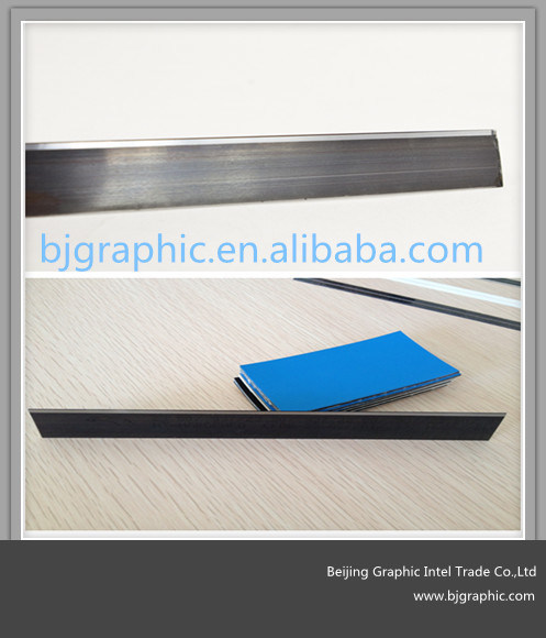 2PT Σιδηροειδή λεπίδα Ρυθμισμός κοπής για την κατασκευή δώρου βιομηχανικό ύψος 23,6-23,8mm