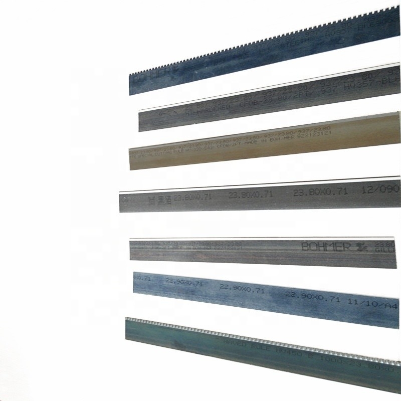 Πεκίνο Graphic 0.71mm 2pt Steel Rule Die Cutter με 2pt / 3pt / 4pt Μείωση πάχους