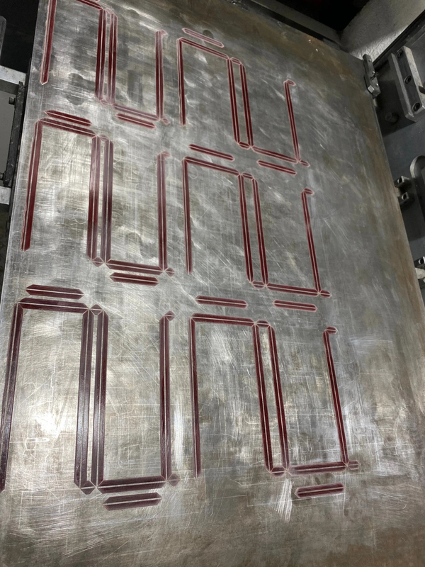 GRB0.7X1.7mmC Χειροκίνητο κόψιμο πετσέτας με πετσέτα, διαύλος μήτρας για τρύπηση 20000-50000 φορές