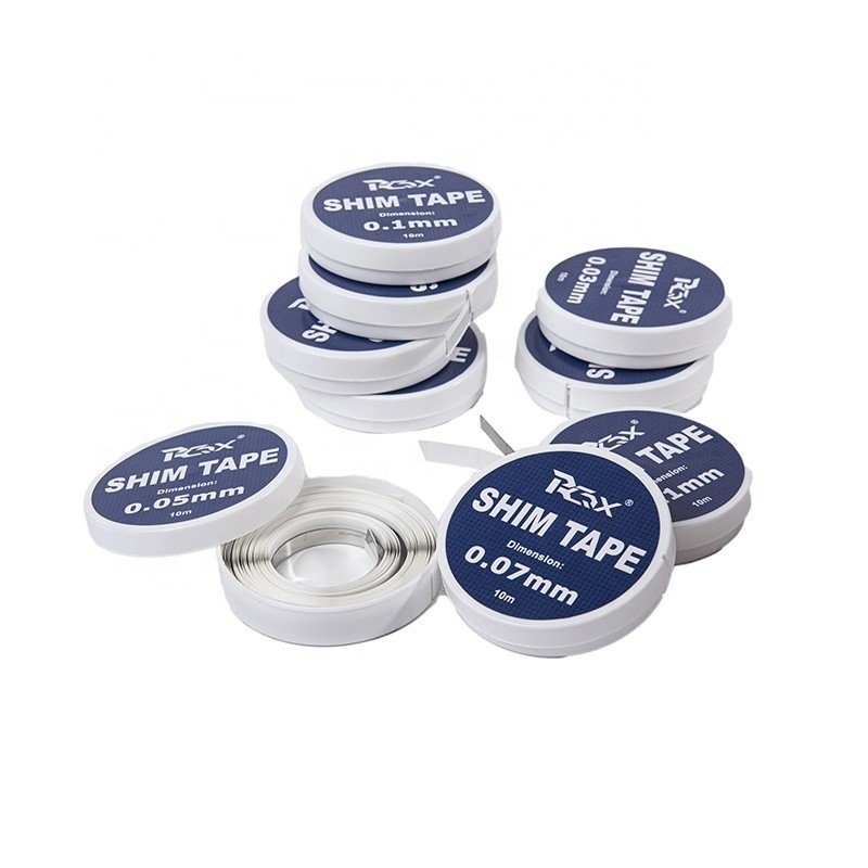 0.10 mm πάχος Super March Steel Shim Tape για επικάλυψη από υλικό συσκευασίας