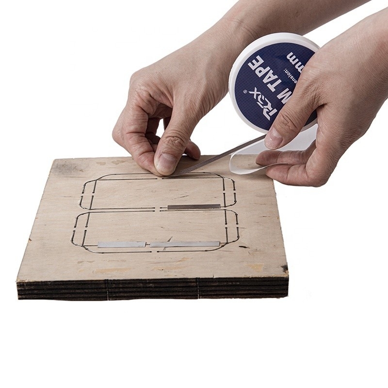 0.10 mm πάχος Super March Steel Shim Tape για επικάλυψη από υλικό συσκευασίας