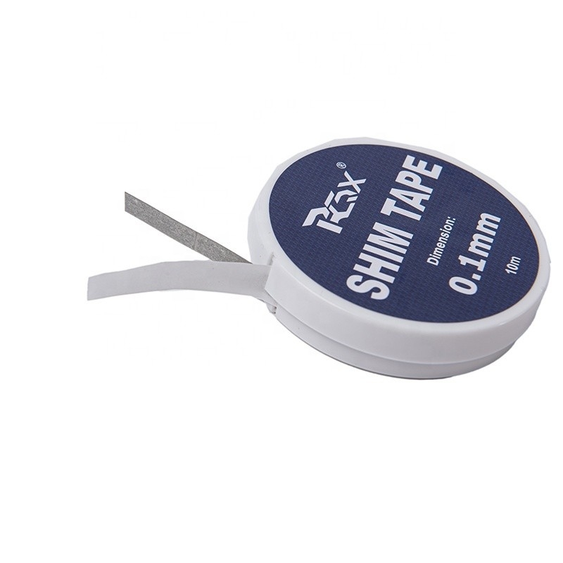 0.10 mm πάχος Super March Steel Shim Tape για επικάλυψη από υλικό συσκευασίας