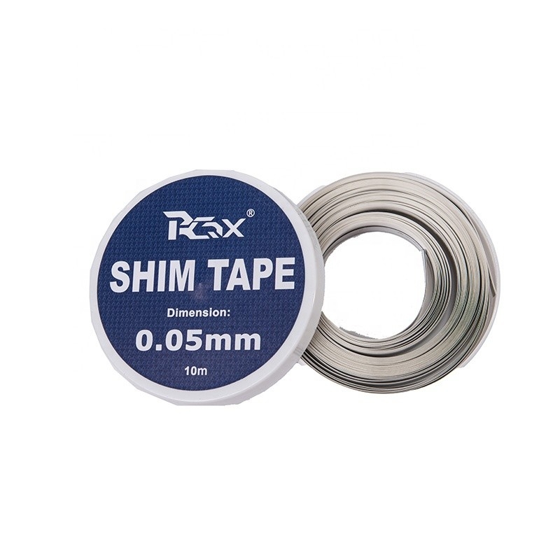 0.10 mm πάχος Super March Steel Shim Tape για επικάλυψη από υλικό συσκευασίας